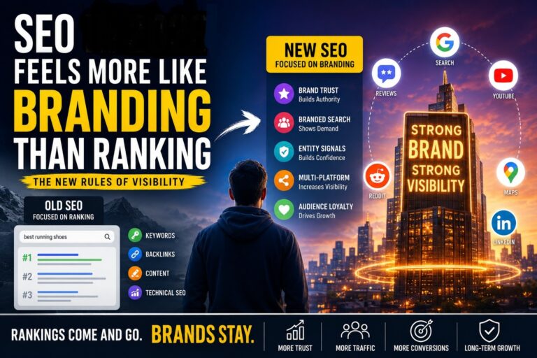 SEO is about branding than ranking